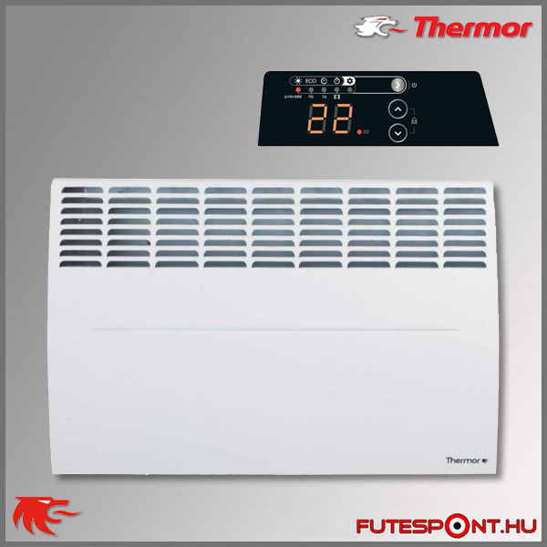 Thermor Evidence 3 fűtőpanel termosztát digitális kijelző