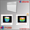 Atlantic F120D fűtőpanel  HD paneles felépítés
