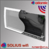 Atlantic Solius Wifi fűtőpanel belső felépítés, infrafűtés