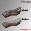 BVF SX 28, kültéri fűtőkábel  térkő és betonburkolat alá