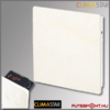 climastar smart touch hőtárolós fűtőpanel, kerámia,1000w, fehér mészkő, kasmír
