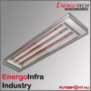 Energotech Energoinfra Industry EIR infra sugárzó, svéd ipari fűtés