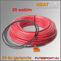 Heatcom fűtőkábel 20w/m - 1270W