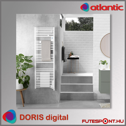 Atlantic DORIS Digital örölközőszárító radiátor 5 év garancia
