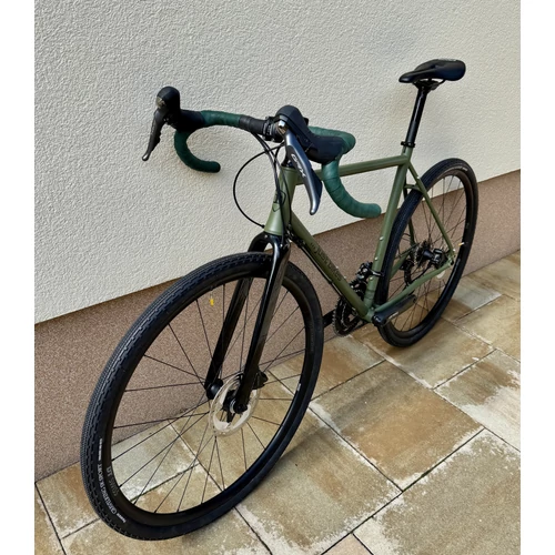 SB04 acélvázas gravel, GRX 2x11 - 53 cm (matt oliva)