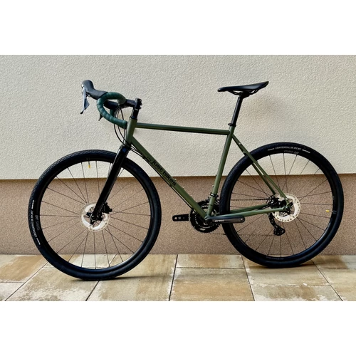 sb04 acélvázas gravel kerékpár SB egyedi építésben