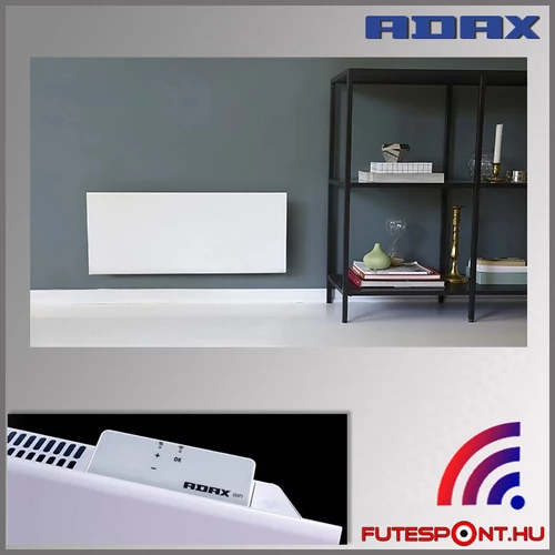 ADAX NEO WIFI fűtőpanel NW12 - 1200W - szürke