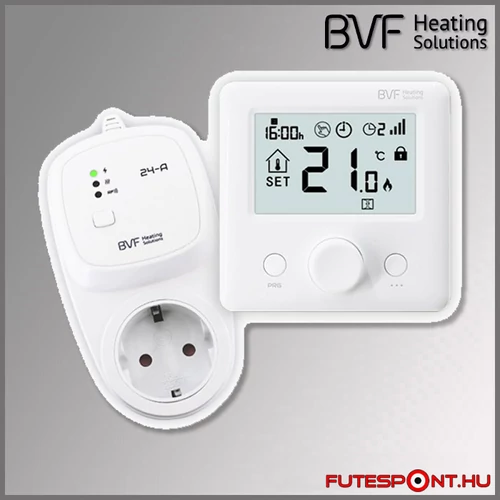 BVF 24-FA-RF termosztátos dugalj