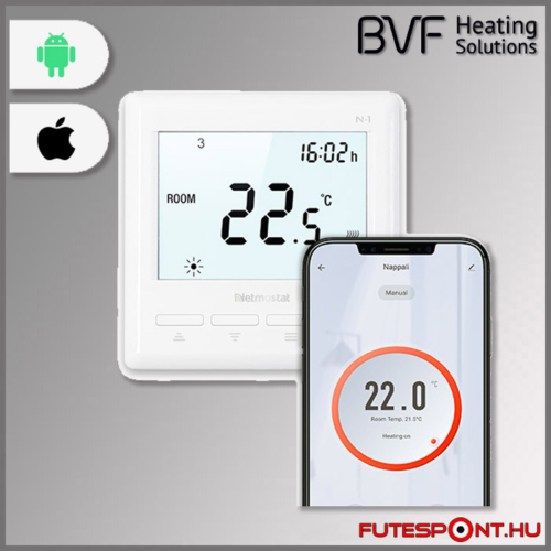 BVF Netmostat N-1 wifis duplaszenzoros termosztát
