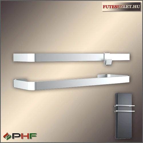 Törölközőszárító rúd Radialight ICON fűtőpanelhez