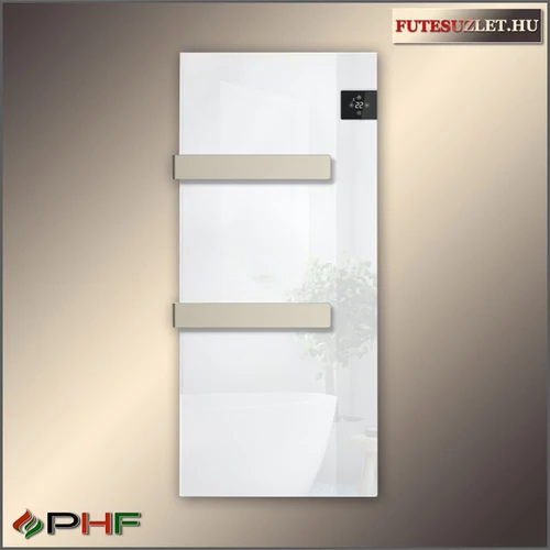 Radialight Silk EVO törölközőszárító radiátor 1000W - Fehér