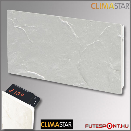 climastar smart touch hőtárolós fűtőpanel, kerámia