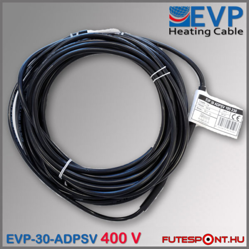EVP-30-ADPSV 30W/m, 400V kültéri fűtőkábel