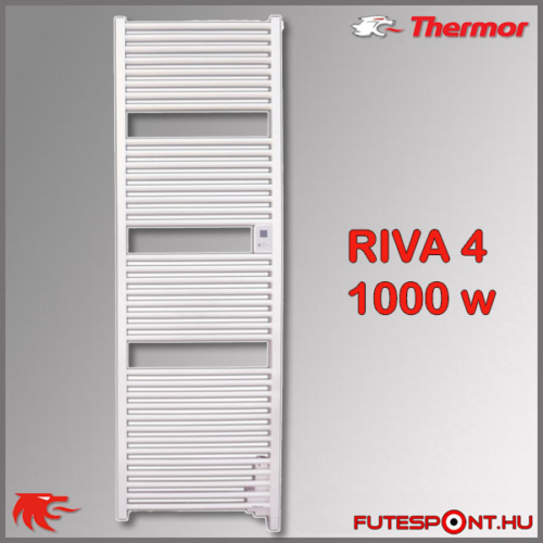Thermor Riva4 törölközőszárító radiátor 1000W