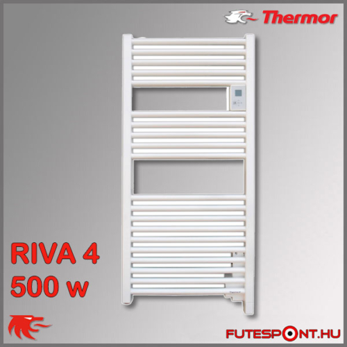 Thermor Riva4 törölközőszárító radiátor 500W