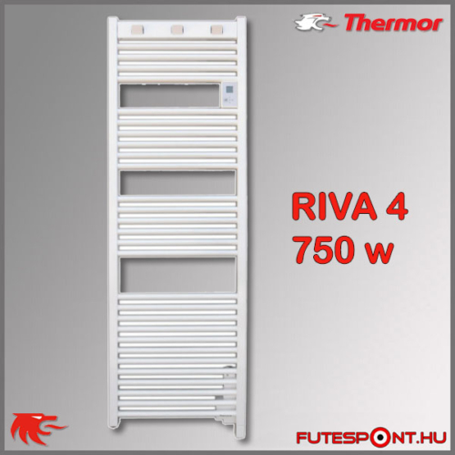 Thermor Riva4 törölközőszárító radiátor 750W