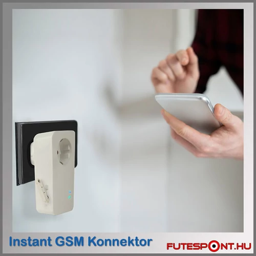 Instant GSM konnektor, wifi nélküli távoli elérés